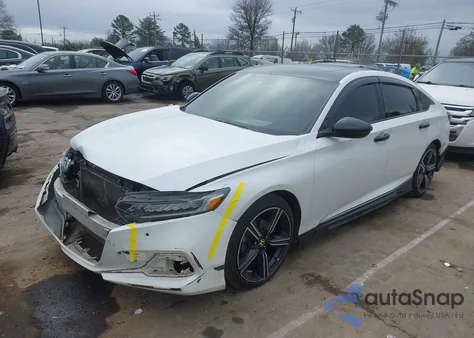 2021 Honda Accord Ex-L from USA, damaged, VIN 1HGCV1F52MA028343